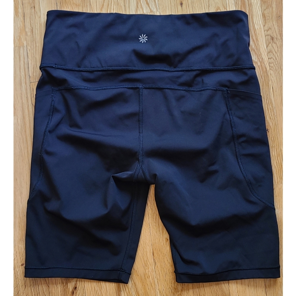 Athleta Black Athletic Shorts for Performance - Picture 7 of 13